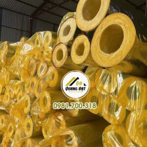 Bông thủy tinh ống định hình bảo ôn