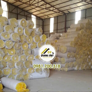 Bông thủy tinh có bạc chống cháy